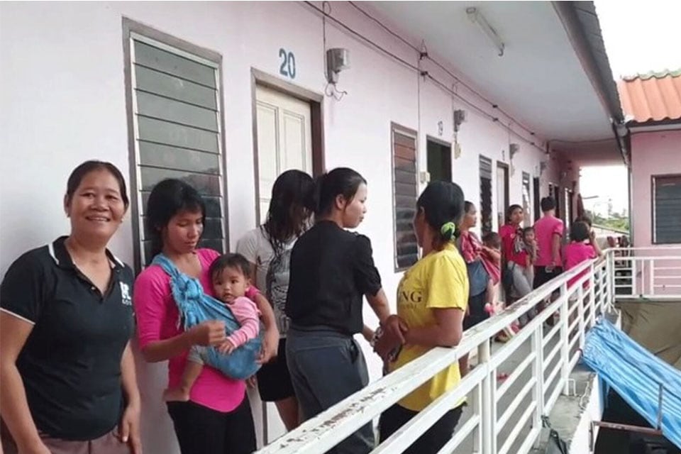 Người Thượng Việt Nam tị nạn tại Thái Lan trong một bức ảnh chụp năm 2019