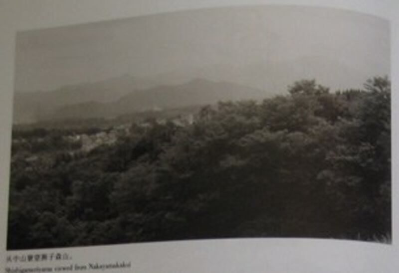 图片：花岗大逃亡被围剿的狮子森山。（引自《花岗事件》）