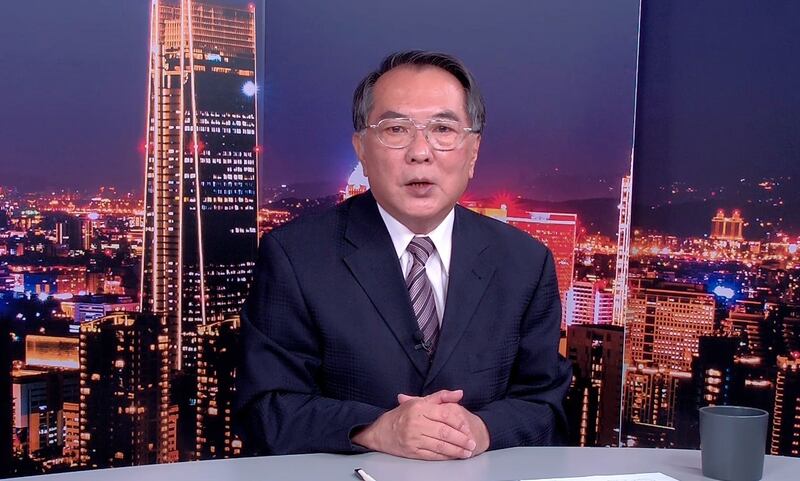 台湾政治大学国关中心资深研究员宋国诚称,中国的挑衅行为是"空中碰瓷"、"海上逼舰"。(节目截图)