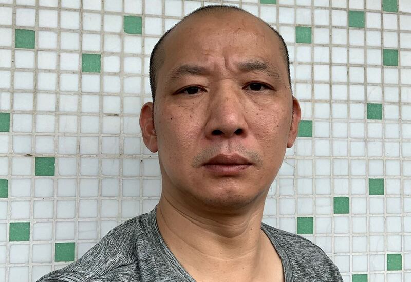 广州公民黄永祥批评当局为了防控疫情无视人权。(黄永祥独家提供,拍摄日期不详)