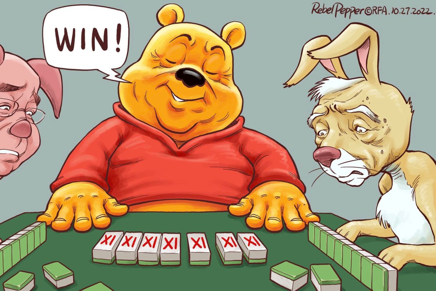 Cartoon by Rebel Pepper