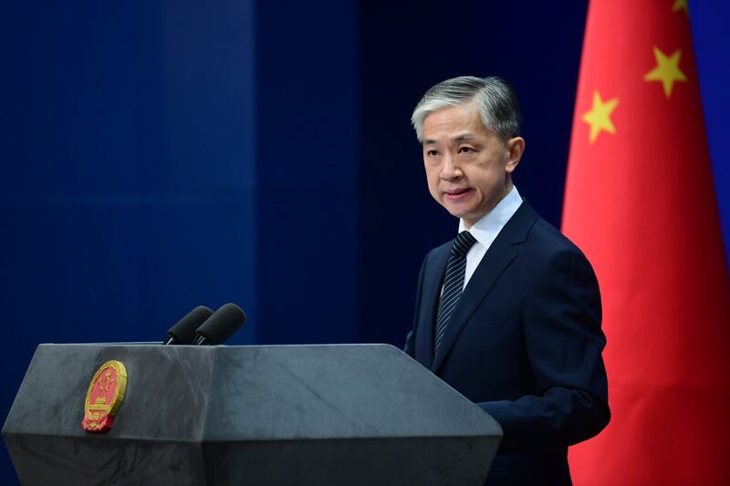 中國外交部發言人汪文斌就卡西斯批評中國的表態做出回應，稱卡西斯言論缺乏理據，還打出金錢利誘牌，稱瑞士金融企業可以中國獲利。（中國外交部網站）