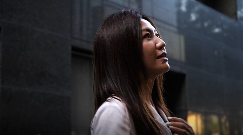 吳沛憶覺得「香港人沒有義務要來提醒台灣人，台灣人本來自己就應該有自覺」。（淳音 攝）
