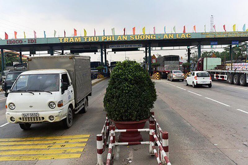 Trạm thu phí BOT An Sương - An Lạc (TP.HCM)