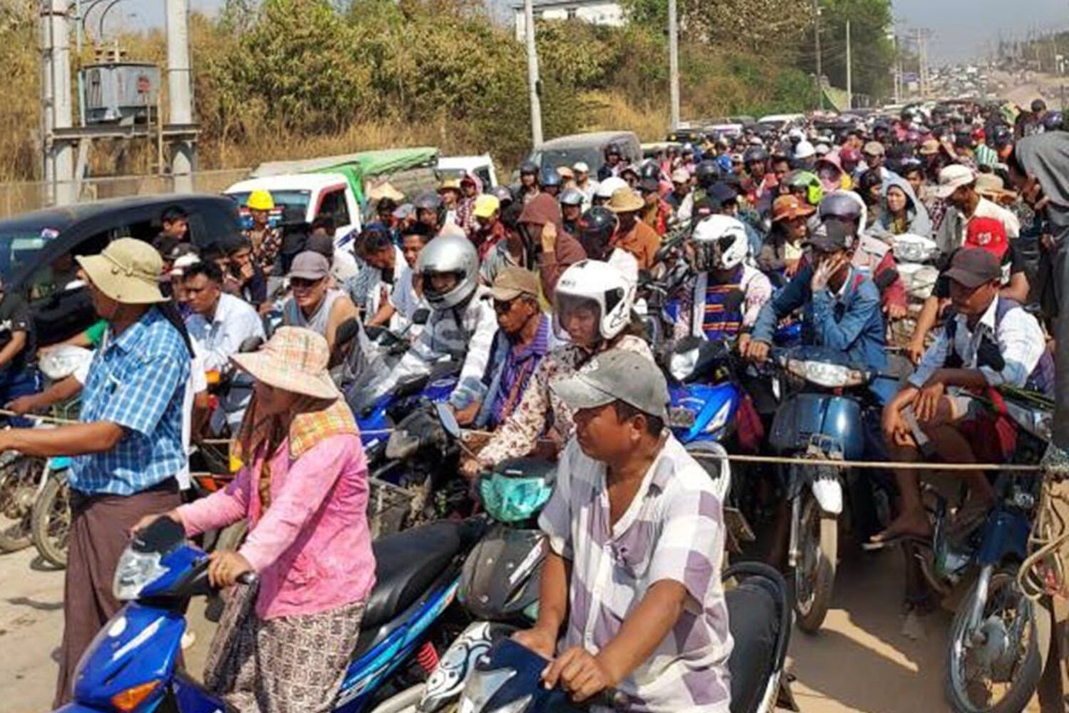 Thailand’s power and fuel cuts hurting ordinary Myanmar residents