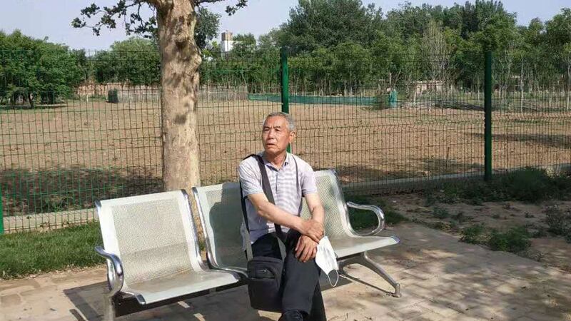 吴继新在北京逗留期间得到好友、辽宁访民姜家文(图)接待。(姜家文独家提供,拍摄日期不详)