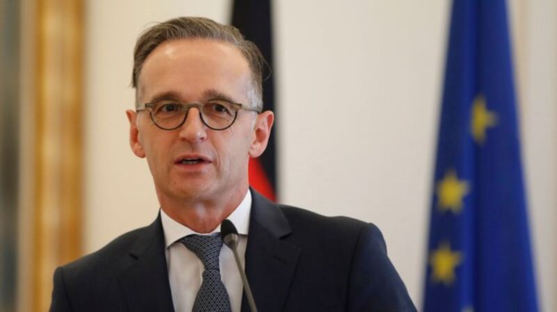 德国外长马斯(Heiko Maas)强调欧洲连接战略的重要性,他表示从全球角度来看,欧洲必须发挥作用。(美联社图片)