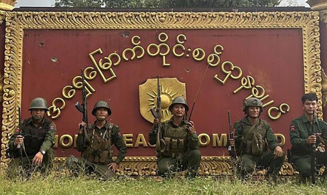 Myanmar insurgent army to withdraw from northern territory amid Chinese pressure