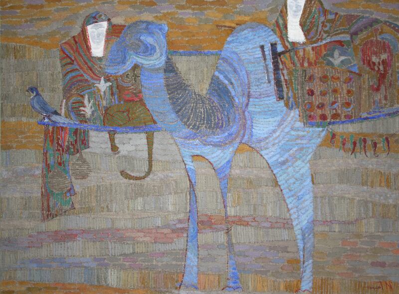 Gheyret ibrahimofning 'Qumluqlar baliliri' eseri 2010-yil.jpg