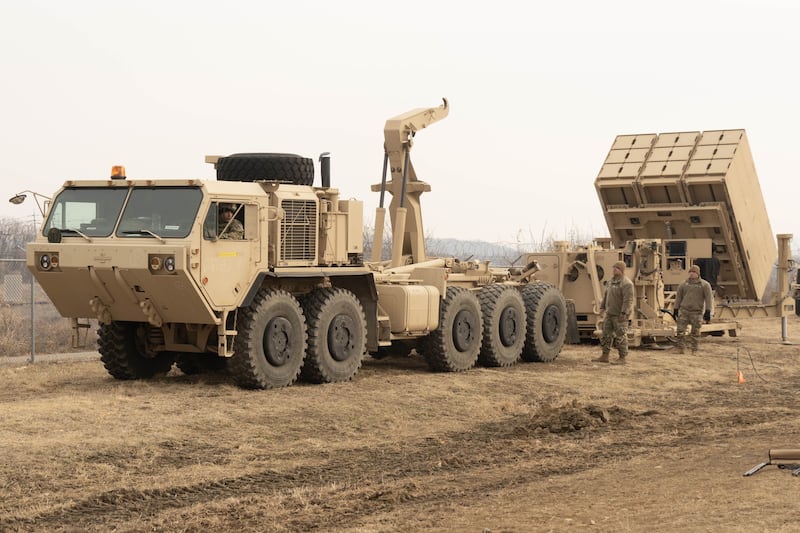 주한 미8군이 SNS에서 공개한 간접 화력 방호 능력'(IFPC-Indirect Fire Protection Capability) 체계.