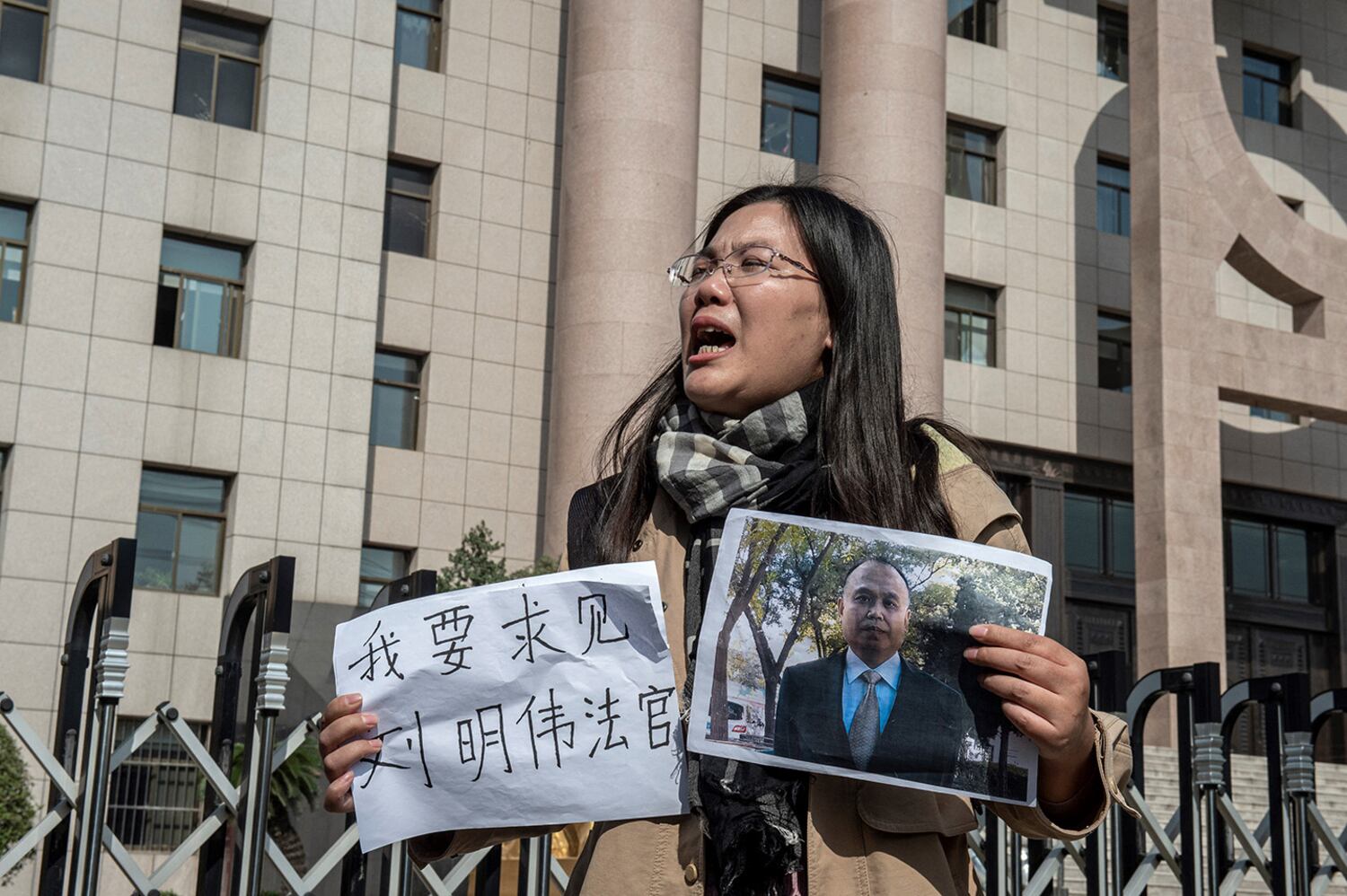 China imprisons rights lawyer couple who planned to meet EU officials