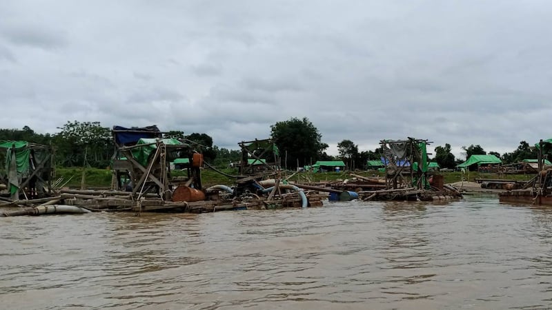 စစ်ကိုင်းတိုင်း၊ မော်လိုက်မြို့နယ်မှ စစ်ဘေးဒုက္ခသည်စခန်းအား ၂၀၂၃ ခုနှစ် သြဂုတ်လ ၂၂ ရက်နေ့က တွေ့ရစဉ်။ (Photo: Citizen Journalist)
