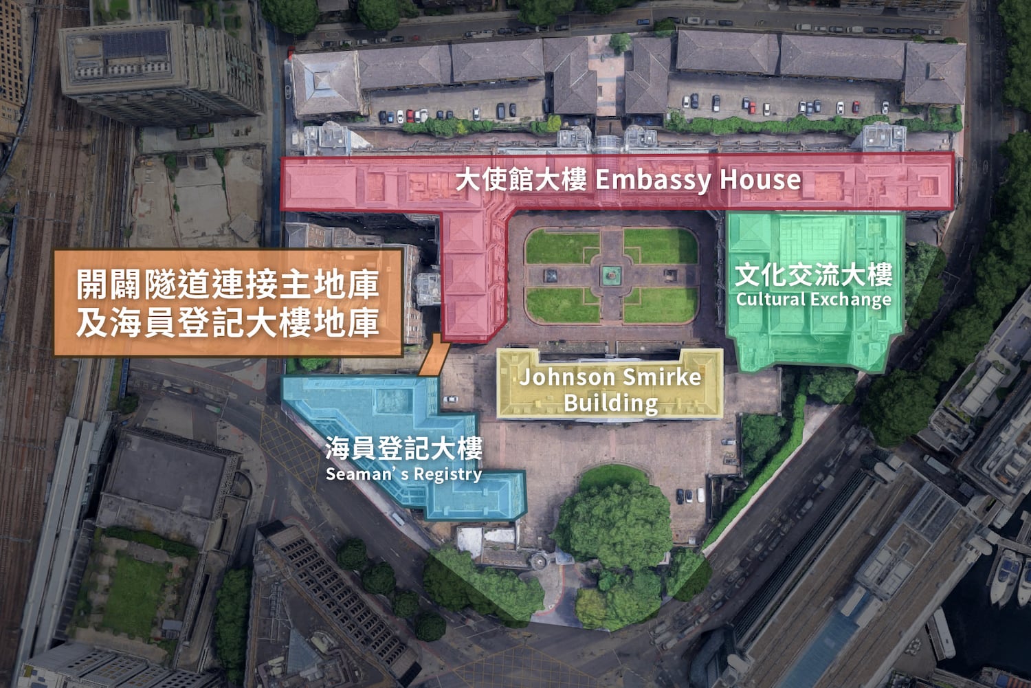 China wants tunnel, basement rooms at planned London ‘mega-embassy’