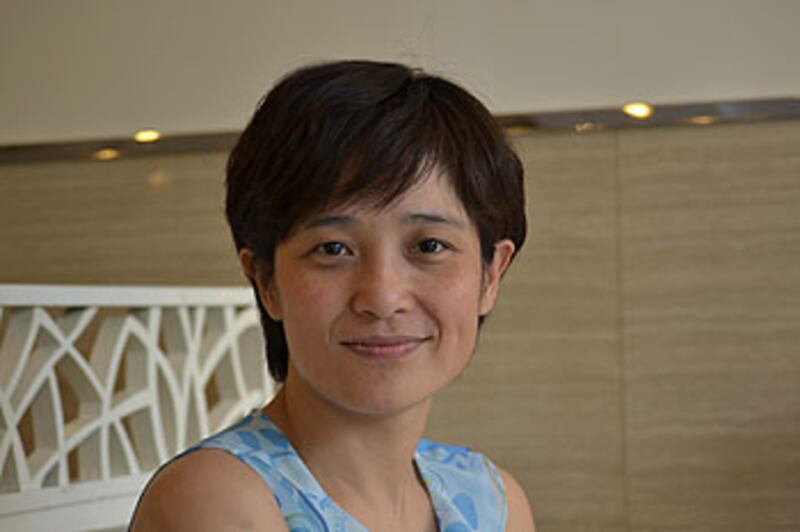 網名珍珠的南京維權人士何培蓉，在陳光誠成功逃走的消息曝光後，被國保帶走並軟禁一周後才獲釋。圖為珍珠近照。（由珍珠提供）