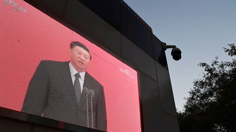 上月举行的中共十九届五中全会，公报中出现次数最多的是“安全”和“稳定”这两个词。有人统计，仅仅“安全”就出现了22次。（法新社资料图片）