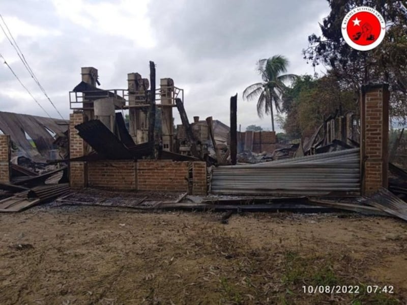 sagaing fire