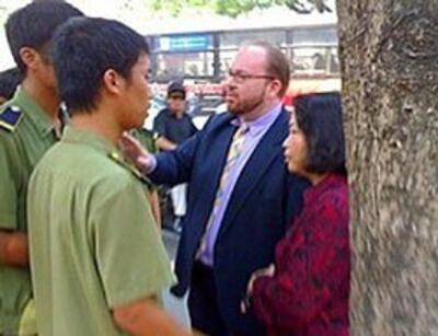 Tham vụ Chính trị Christian Marchant và bà Trần Khải Thanh Thủy 