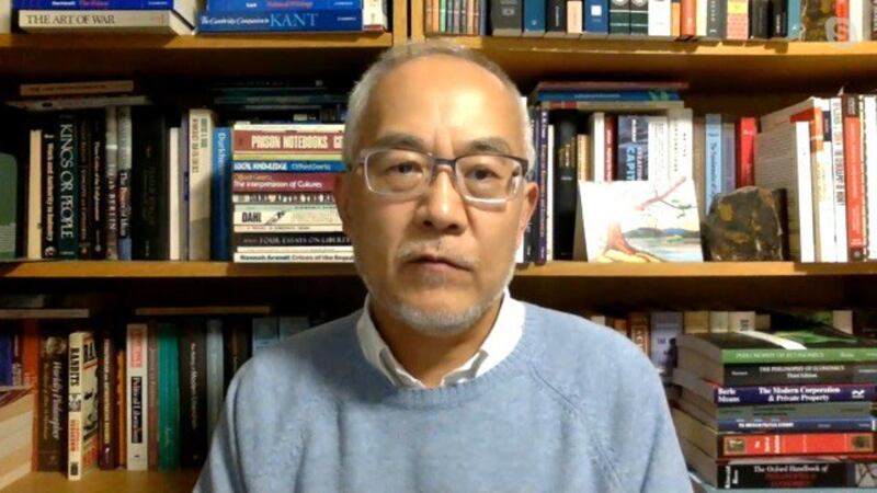 吴国光指在20大之前若有现任政治局委员落马不会惊讶。(截图自节目)