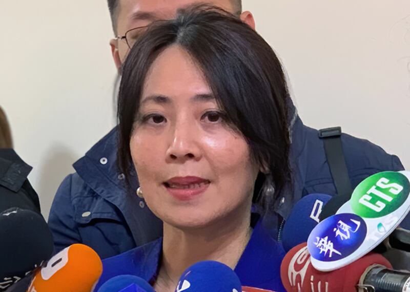 2020年3月5日，台灣外交部發言人歐江安︰中國在國際上打壓台灣，引起台灣人民的反感跟憤怒。（鍾廣政 攝）