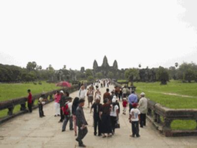 Đền Angkor Wat- biểu tượng nền văn minh Khmer. Photo by Nam Nguyên- RFA