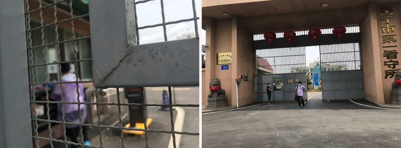 2020年5月26日, 律师李贵生(图)到看守所成功会见覃永沛。(邓晓云推特图片)