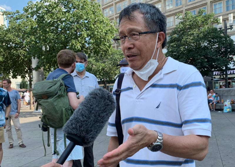 台灣駐德國大使謝志偉一直推動德國政界破解「一個中國」話術,指出台灣早已實現民主,「一中政策」已不合時宜。(吳亦桐 攝)