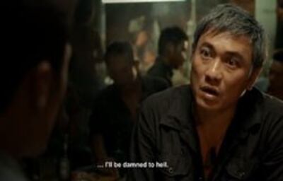 Một cảnh trong phim “Bụi Đời Chợ Lớn”. Screen capture.