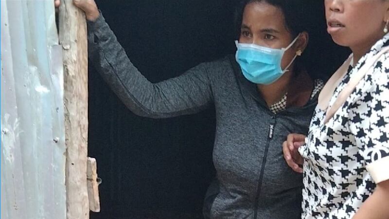 a Woman injour by VN shoting in Landdispute case.jpg