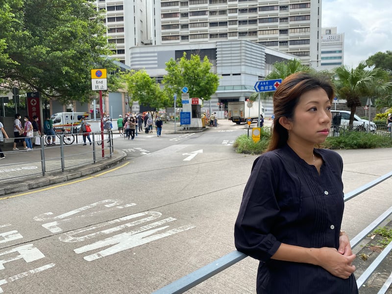 馬仲儀表明絕對擔心宣誓問題,是她考慮離開工作崗位原因之一。(陳潤南 攝)