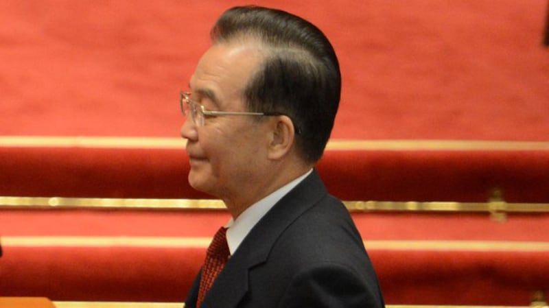 中国前总理温家宝。(AFP)