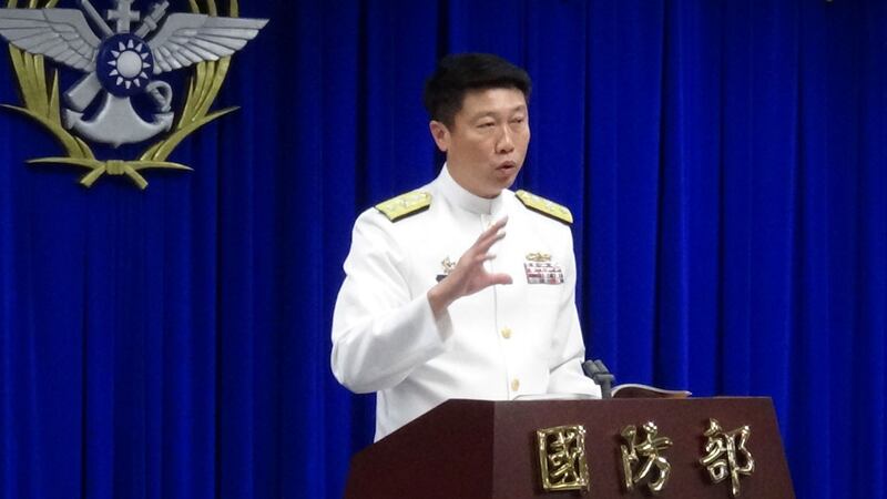 情研中心主任朱惠民少将。（记者夏小华摄）
