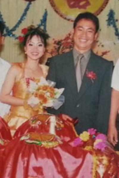 Cô Võ Thị Minh Phương trong ngày cưới. Photo courtesy of phunuonline