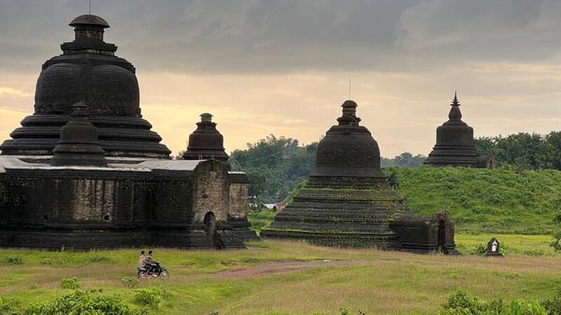 ရခိုင်ပြည်နယ် မြောက်ဦးမြို့တစ်နေရာအား ၂၀၂၃ ခုနှစ်၊ ဇူလိုင်လ ၂၇ ရက်နေ့က တွေ့ရစဉ်။ (Photo: RFA)