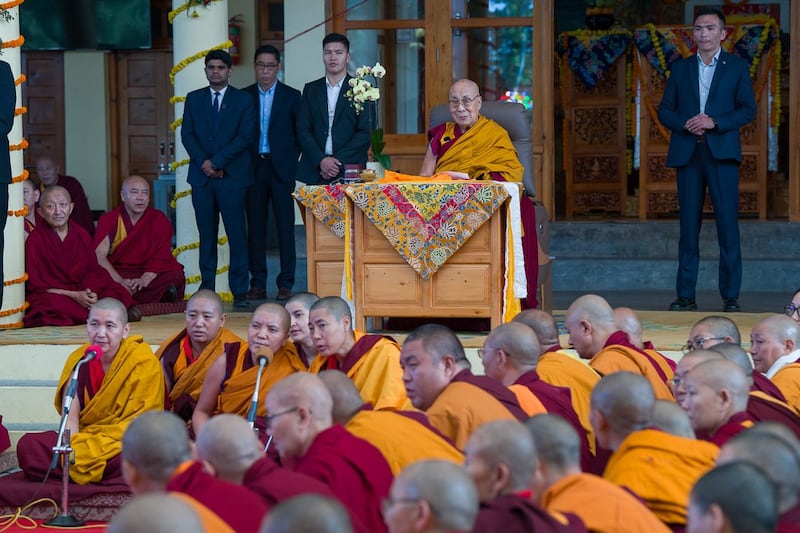 ལོ་འཁོར་འཇང་དགུན་ཆོས་ཀྱི་ཚོགས་མགོན་དུ་ཆིབས་སྒྱུར་བསྐྱངས་པ། ༢༠༢༦།༡༠།༡༨