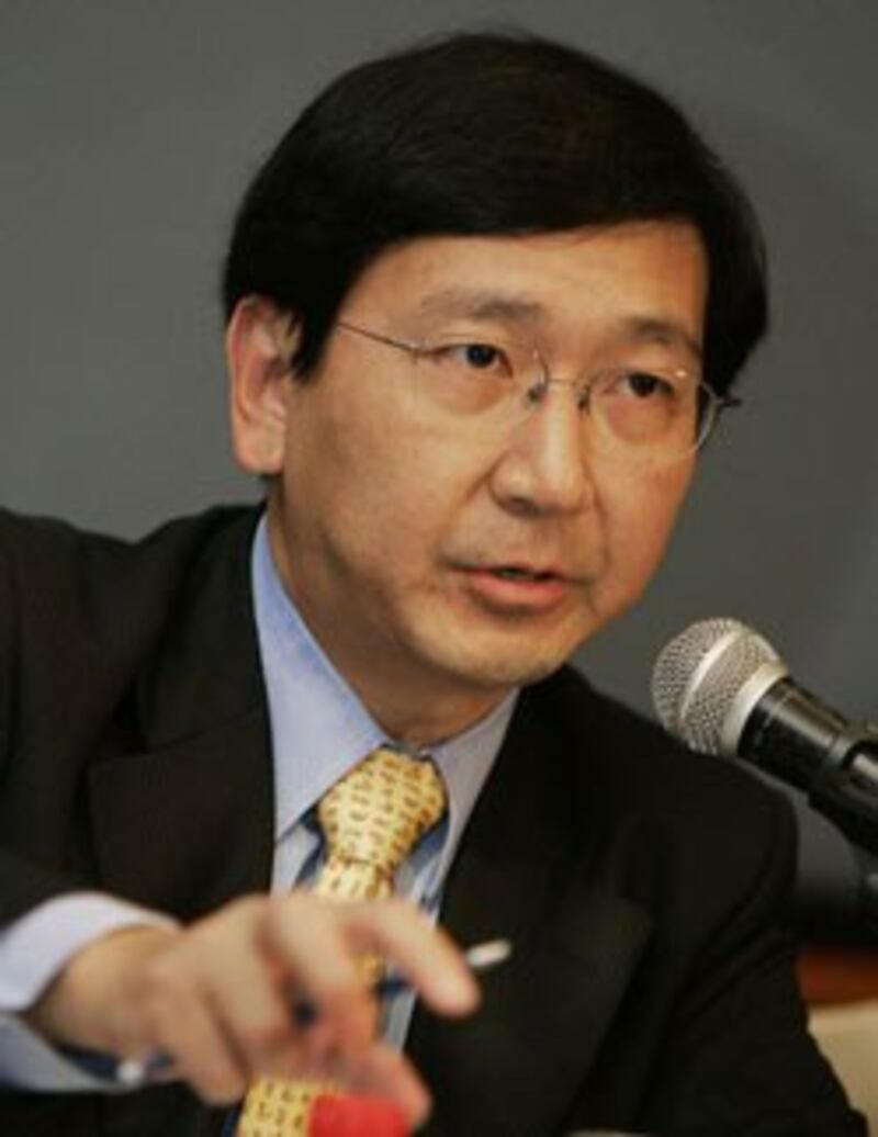 Giáo sư Johannes M. Chan chụp tại Hồng Kông ngày 23 tháng 9 năm 2006. AFP photo