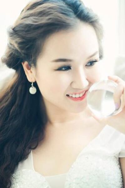 Ca sĩ Võ Hạ Trâm. Hình do Cô cung cấp.