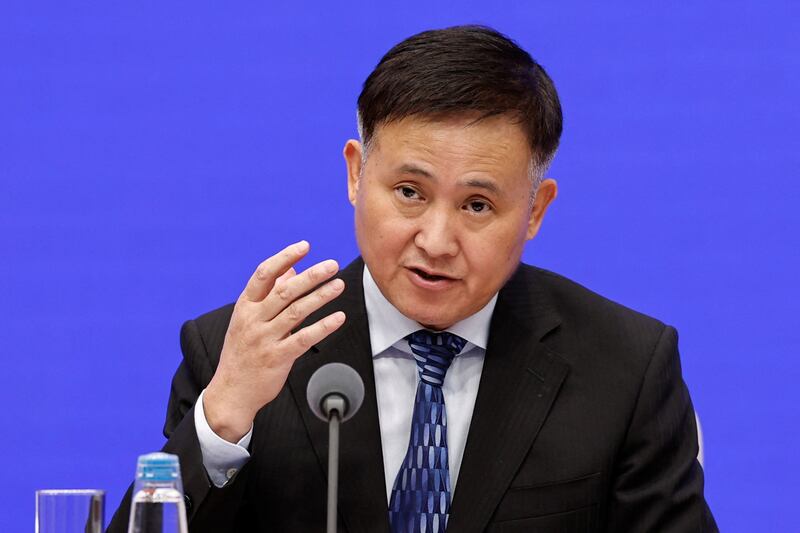 People's Bank of China (PBOC) Governor Pan Gongsheng attends a press conference in Beijing, China September 24, 2024. REUTERS/Tingshu Wang