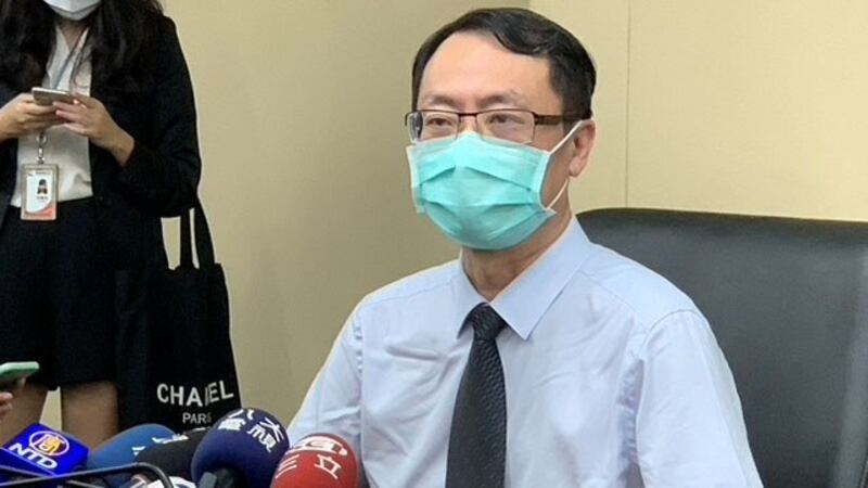 台湾的国家中医药研究所由所长苏奕彰公布中药处方助抗病毒、免疫调控。(记者 黄春梅摄)