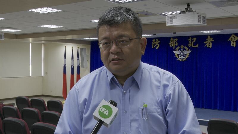 台湾军事评论员施孝玮。(记者李宗翰摄)