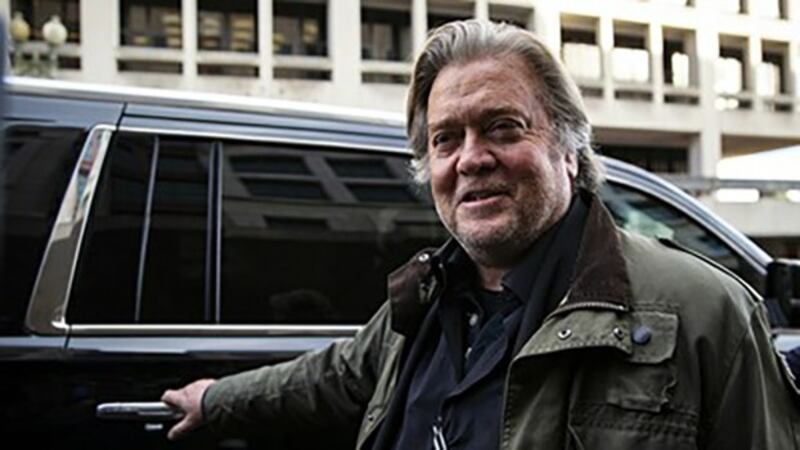 美国白宫前首席战略师班农(Steve Bannon)(美联社)