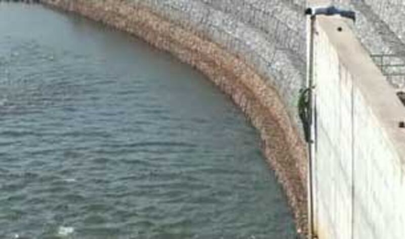 Đập thủy điện Nam Theun 2 trên sông Mêkông ở địa phận Lào. RFA PHOTO.