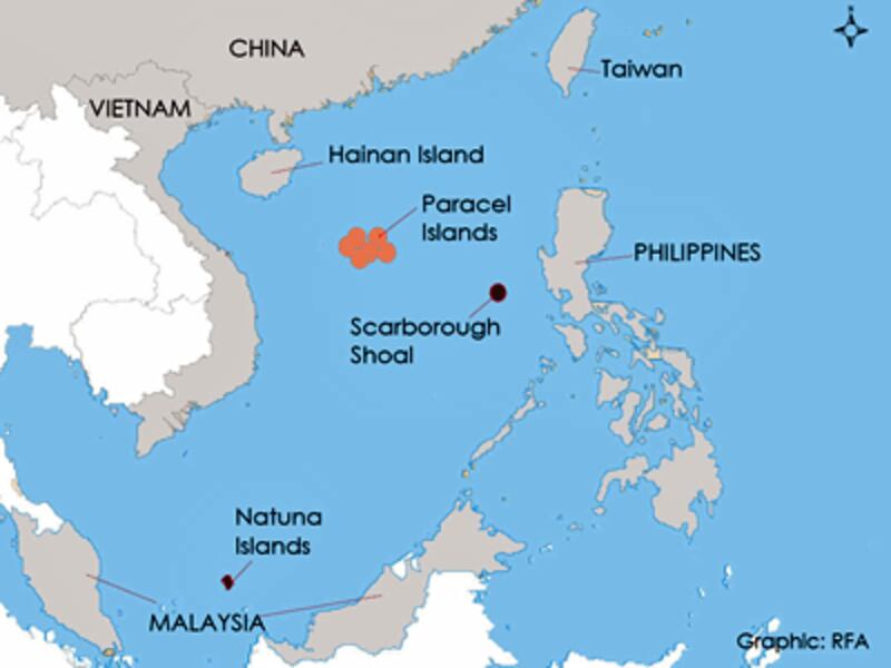 Control over islets in the South China Sea is a matter of dispute.