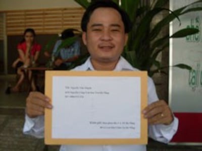 Anh Nguyễn Văn Thạnh, ảnh chụp trước đây.