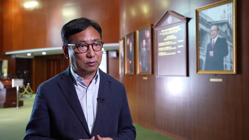 今屆再次晉身立法會、自稱「非建制派」的議員狄志遠,身兼社福界的選委,是少數仍然由業界合資格選民個人投票選出的選委。(石頭 攝)