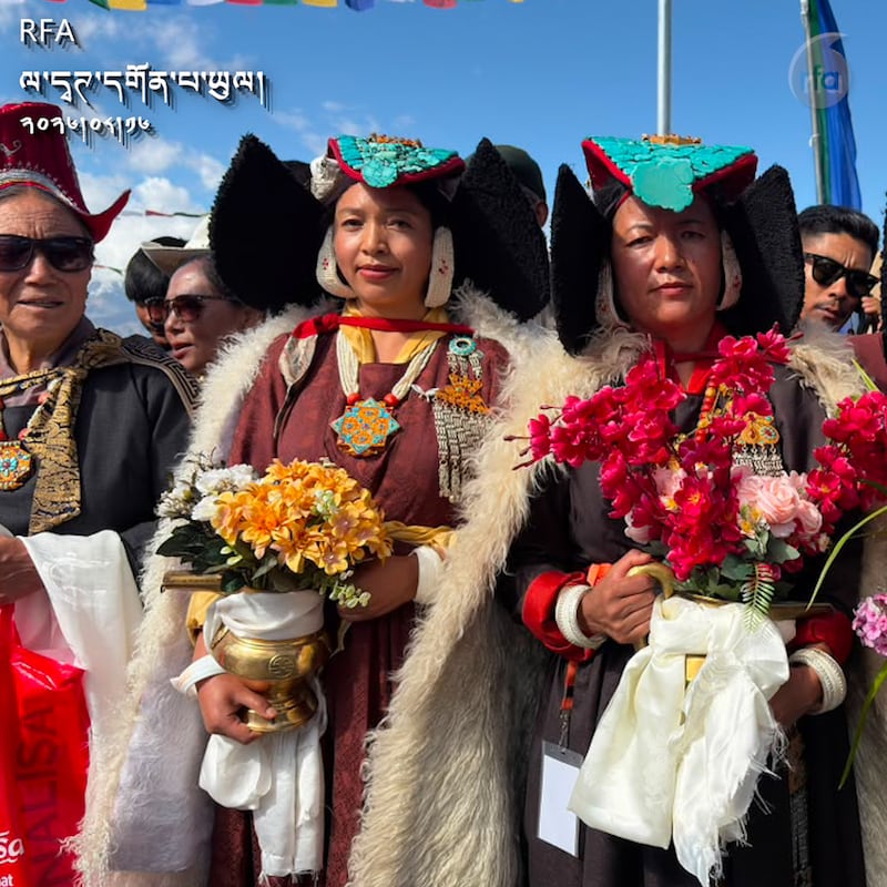 ༧གོང་ས་མཆོག་གིས་ལ་དྭགས་དགོན་པ་ཡུལ་གྱི་སྟོན་པའི་སྐུ་ལ་རབ་གནས་མཛད་པ། ༢༠༢༦།༨།༡༦