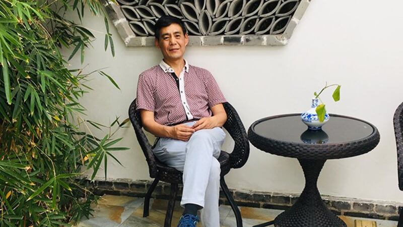 曾协助张展的维权律师李大伟对本台表示，本月曾与张展妈妈通电话。（李大伟提供，拍摄日期不详）