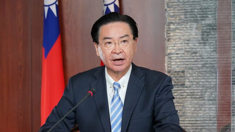 台湾外交部长吴钊燮。(财政部提供)