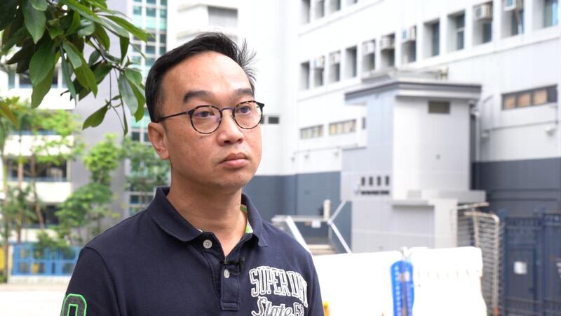 香港市民陳恭信是警暴受害人之一,但對警隊的投訴不獲成立投訴個案。(鄧穎韜 攝)