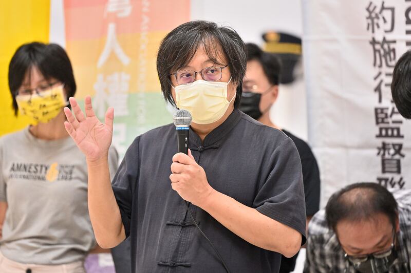 華人民主書院協會理事長曾建元認為,台灣已取代香港成為華人社會悼念六四的重要地點。(資料圖片 / 鍾廣政 攝)