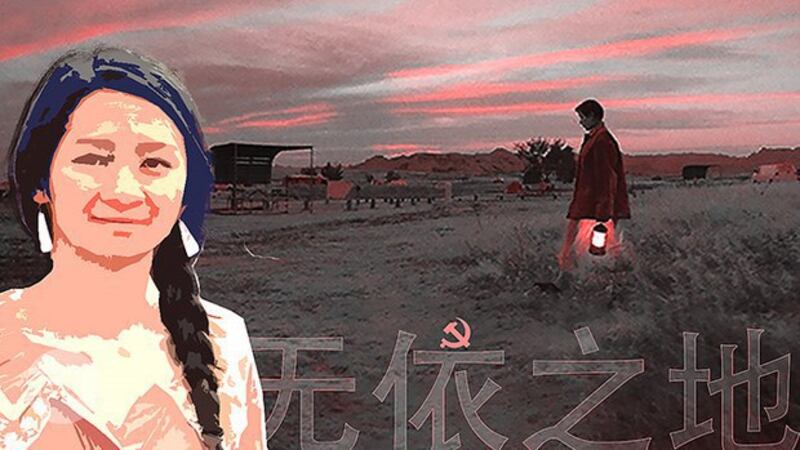 赵婷导演的《无依之地》(又译《游牧人生》),连获世界级电影大奖,包括金球奖最佳导演奖、戏剧类最佳影片奖。